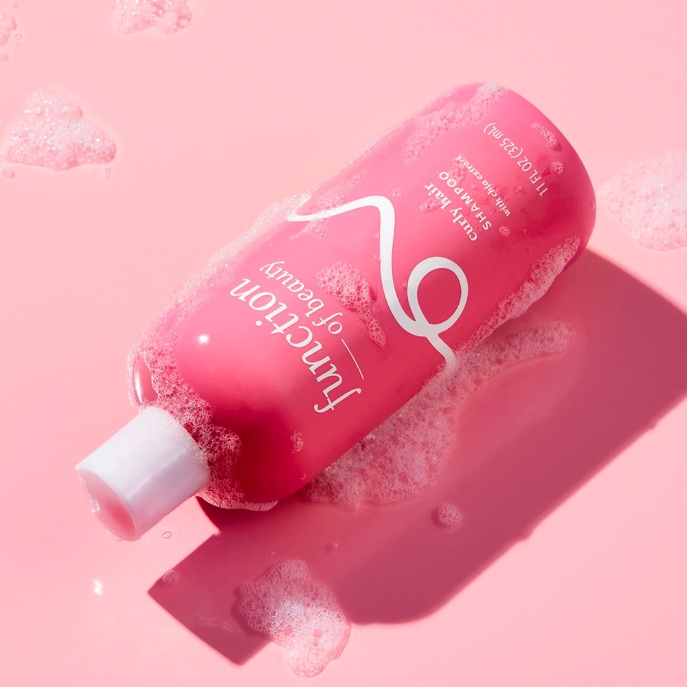 FUNCTION OF BEAUTY Bouncy Curly Hair Shampoo With Chia Extract for Nourished NEW